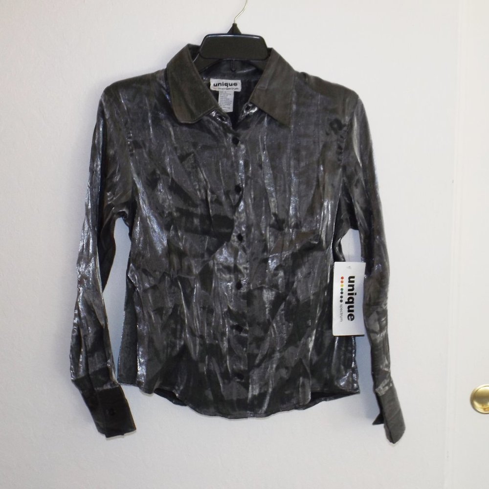 Shiny blouse (#EV364)